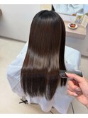 髪質改善ストレート