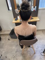 シベル(Si-Belles)&nbsp;ルーズお団子アップスタイル