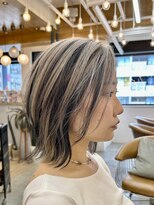 ロンドアジュール 横浜(Lond azur)&nbsp;★夏な大人気のコントラストデザインカラー！ホワイトベージュ