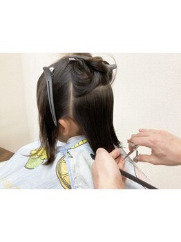 【お菓子や絵本・DVDの用意アリ】スピーディーな施術でお子様への負担を軽減◎ご家族でのご来店も大歓迎