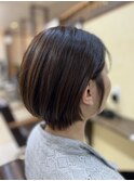 20代30代 40代大人可愛いショートボブ