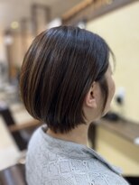 美容会館 岩瀬店(BIYO-KAIKAN)&nbsp;20代30代 40代大人可愛いショートボブ