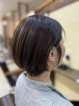 美容会館 岩瀬店(BIYO-KAIKAN) 20代30代 40代大人可愛いショートボブ
