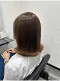 Second   ×　外ハネスタイル