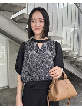 シーン 立川(SCENE) 髪質改善カラー韓国レイヤー顔周りカットブリーチボブ立川._.