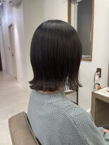 ルアン 上通り(ruen) お手入れ簡単♪外ハネボブ ruen 熊本 田口紗羅