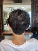 メンズ/ニュアンスパーマ/マッシュショート