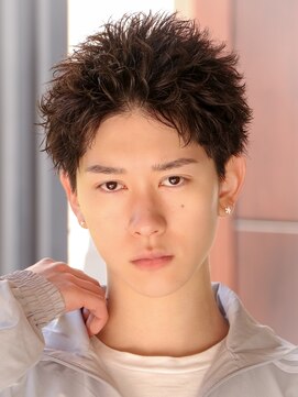 オーシャントーキョー 大阪(OCEAN TOKYO) ベリショスパイキーショートべリーショートアップバングメンズ