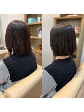 髪質改善カラーエステ