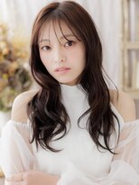 カバーヘア ブリス 志木南口駅前店(COVER HAIR bliss)&nbsp;シースルーバングフェアリーレイヤーロングc7志木20代30代40代