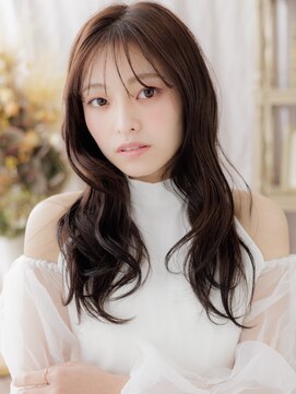 カバーヘア ブリス 志木南口駅前店(COVER HAIR bliss) シースルーバングフェアリーレイヤーロングc7志木20代30代40代