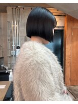 ダコタリッカ(dakota Rikka)&nbsp;大人な切りっぱなしボブ/福岡ボブ/20代ヘア