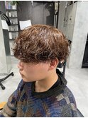 【櫻田】波巻きプードル　波巻きパーマ　メンズパーマ