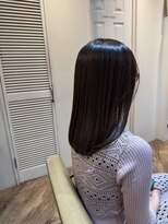 ヘアリゾート バルボア アイランド(hair resort Balboa Island)&nbsp;髪質改善メテオストレート/艶髪/透明感ある暗髪カラー