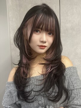 アイトーキョー 名古屋2nd(AI TOKYO) レイヤーカット/ハイレイヤー/インナーカラー/顔周りカット/栄