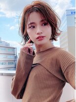 アグ ヘアー イロア 都島店(Agu hair iroa) 《Agu hair》おしゃ感カラー☆エアリー無雑作ボブ
