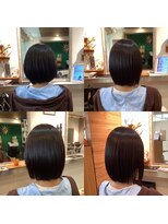 ヘアー ボニータ(hair bonita)&nbsp;#髪質改善#縮毛矯正#酸性ストレート#トリートメント#ボブ