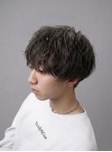 ソフト波巻きパーマ