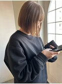 切りっぱなしボブ