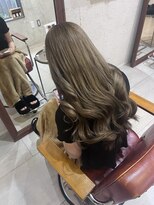 ヘアメイク リヴ(Hair Make Liv)&nbsp;ハイトーングレージュ/西舞鶴ハイトーン/西舞鶴ブリーチ