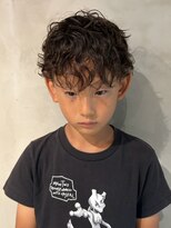 キリ 逗子(kiri) 逗子葉山キッズパーマキッズカット小学生シャドウパーマ眉毛M179