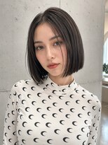 ロンドヴァリー 渋谷店(Lond vallee)&nbsp;結べる長さのボブ/レイヤーボブ/ヘイリーボブ/グレージュ