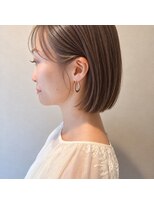 エル(el.)&nbsp;#耳かけボブ　＃髪質改善