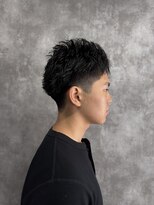スピン 本八幡(SPIN) MEN’S HAIR/サーフカール/刈り上げセンターパート/本八幡