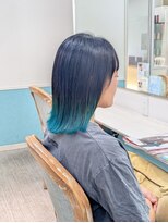 アンティークベル 南柏(ANTIQUE BELLE)&nbsp;★ブルーグラデーション ウルフ★
