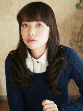 美容室チック 大島店(chic) 甘辛 ナチュラルロングウェーブ【大島】