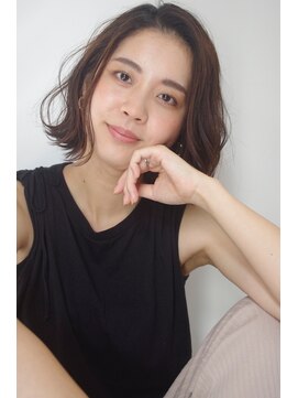 ビーハイブ 一番町店 アヴェダ(BEHIVE) かき上げるだけで決まる無造作ボブ