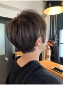 春らしいスッキリショート