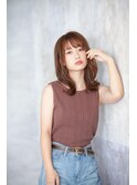 【shellbear 銀座】大人カジュアル外ハネミディアム