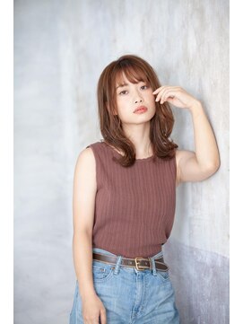 シェルベアー(Shell Bear) 【shellbear 銀座】大人カジュアル外ハネミディアム