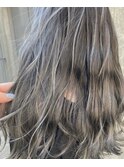 silver gray contrast highlight