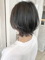 キャアリー(Caary)&nbsp;福山市美容室Caary トレンド 大人可愛いくびれミデ 外ハネボブ