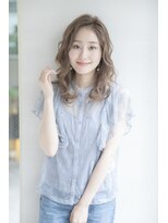 20代30代40代50代/前髪/マチルダボブ/インナーグレージュ/銀座