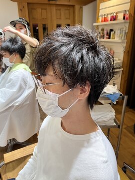 アヴァンス 天王寺店(AVANCE.) MEN'S HAIR ウルフ×ナチュラルパーマ