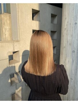 リバレッジ 広尾(Leverage) ハイトーンハニーベージュ【広尾/恵比寿】担当：柴崎