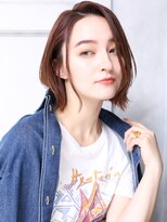 無垢(muku)&nbsp;大人可愛い２０代３０代４０代小顔　チェリーブラウンJ7