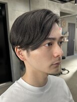 フイ 代々木(Hui)&nbsp;メンズ/アップバング/ツーブロックマッシュ/束感ショート波巻き