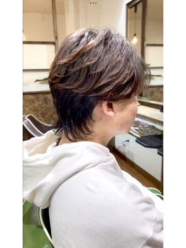 ソウルメイト(soul mate) ウルフメンズパーマ