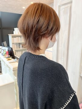 キャアリー(Caary) 福山caary人気ネオウルフ//柔らかベージュ/斜めバング