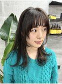 表参道駅/レイヤーカット/顔周り/酸性ストレート/縮毛矯正/ボブ