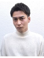 フリーク バーバーショップ 都島店(FREAK BARBER SHOP) アップバングツーブロック束感ショート