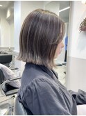 30代40代ハイライト/外ハネボブ/ボブ/くびれボブ/前髪なし