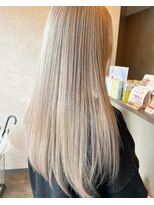 イーラヘアー(ERA HAIR)&nbsp;ホワイトブロンド×極上髪質改善サラツヤ髪毛先までまとまる