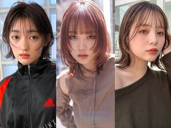 ミンクス 青山店(MINX)の写真/【新規モニター50%OFFクーポン】HPBヘアコレ2024スタイル350選出!カミカリスマ三つ星総合13冠[表参道/青山]