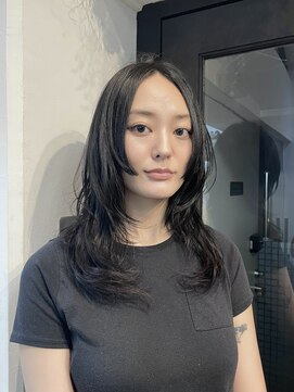 シェノン バイ アランスミシー 表参道(CHAINON by Alan smithee) 姫カット×重ためハッシュカット