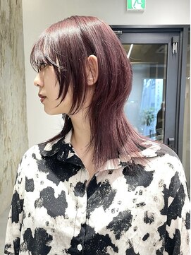 ソル 栄矢場町(SOL) ワインレッド/チェリーレッド/ウルフカット/ウルフレイヤー